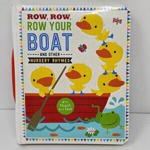 Board Book - Kids Book - Row Your Boat & Other Nursery Rhymes